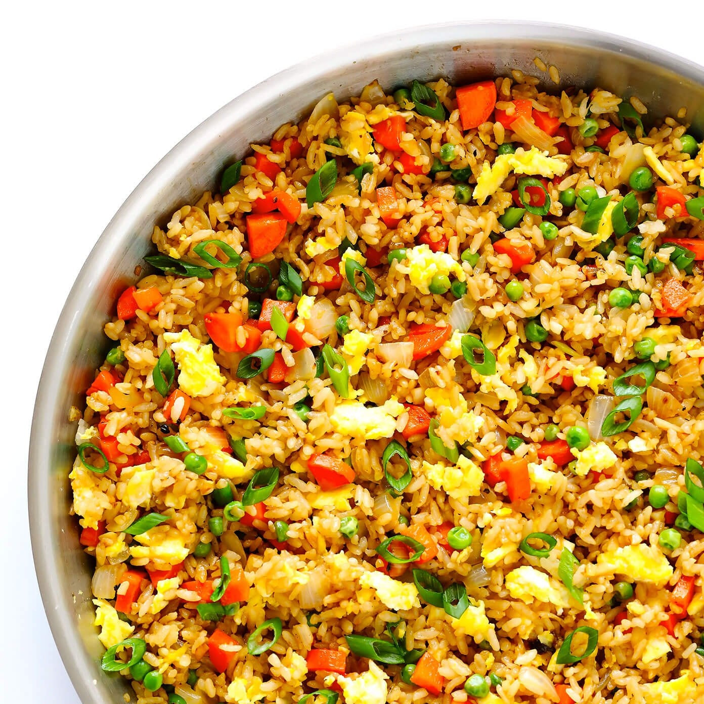 fried rice in a bowl