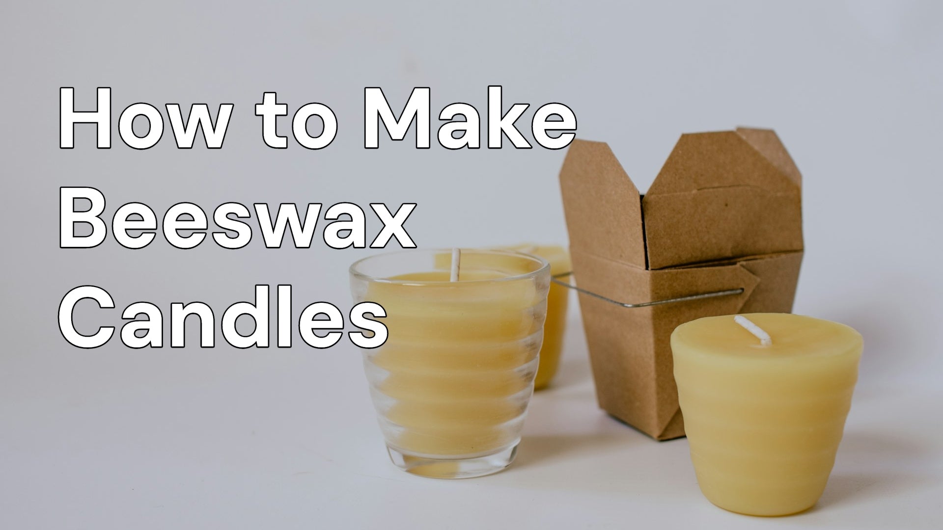 How To Make Beeswax Candles