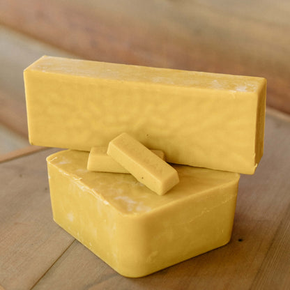 Cheese Wax 3 Blocks of Yellow Wax (3 lbs)